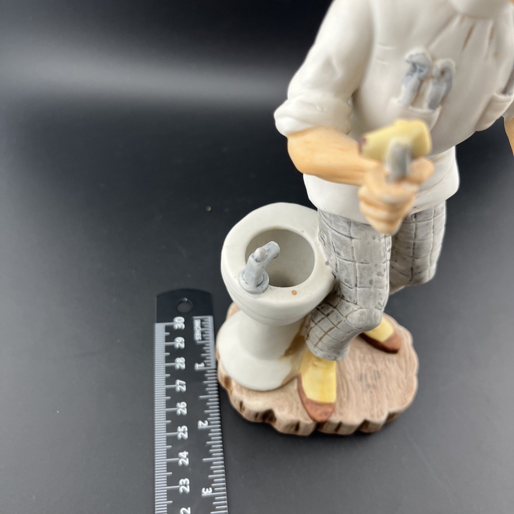 Lefton Porcelain Dentist Figurine Statue 8" X 3" - Picture 11 of 14
